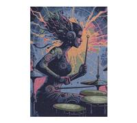 38x26cm/1000pcs Puzzles pour Adolescents Live Music Puzzles pour Adultes - Jeu De Réflexion - Décoration Intérieure - Difficile Et Stimulant 38x26cm/1000pcs