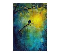38x26cm/1000pcs Puzzles pour Adolescents Mystical Forest Song Puzzles pour Adultes - Jeu Manuel - Assemblage De Motifs - Cadeaux d'anniversaire Uniques 38x26cm/1000pcs