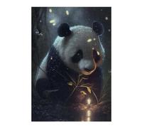 38x26cm/1000pcs Puzzles pour Adolescents Panda Fireflies Animal Puzzles pour Adultes : Analyse Et Logique du Jeu Pratique pour Anniversaire, Noël 38x26cm/1000pcs