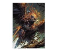 38x26cm/1000pcs Puzzles pour Adolescents Phoenix Bird Pretty Puzzle pour Adultes - Jeu Familial - Niveau De Difficulté Élevé - Cadeaux De Noël Et d'anniversaire 38x26cm/1000pcs