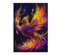 38x26cm/1000pcs Puzzles pour Adolescents Phoenix Fantasy Puzzles pour Adultes : Analyse Et Logique du Jeu Pratique pour Anniversaire, Noël 38x26cm/1000pcs