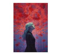 38x26cm/1000pcs Puzzles pour Adolescents Rain of Roses Puzzle Anti-Stress - Décoration Idéale pour Un Anniversaire Ou Noël 38x26cm/1000pcs