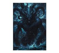 38x26cm/1000pcs Puzzles pour Adolescents Rise of The Leviathan Puzzles Jeux Amusants Découpe De Précision Cadeaux Uniques pour Anniversaire Et Noël 38x26cm/1000pcs