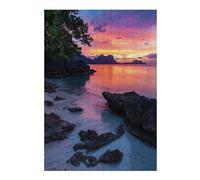 38x26cm/1000pcs Puzzles pour Adolescents Twilight Serenade Paradise Puzzles pour Adultes - Jeu De Réflexion - Décoration Intérieure - Difficile Et Stimulant 38x26cm/1000pcs