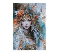 38x26cm/1000pcs Puzzles pour Adolescents Winter Queen Puzzle Mural, Jouet, Décoration, Défi Difficile, Cadeau Anti-Stress 38x26cm/1000pcs