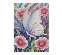 38x26cm/1000pcs Puzzles pour Adolescents You are Amazing Puzzles pour Adultes - Jeu De Réflexion - Décoration Intérieure - Difficile Et Stimulant 38x26cm/1000pcs