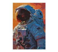 38x26cm/1000pcs Puzzles pour Adultes Astronauts Artistic Puzzles pour Adultes À Monter Soi-même - Jouets De Précision - Cadeaux Uniques pour Un Anniversaire Ou Noël 38x26cm/1000pcs