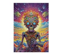 38x26cm/1000pcs Puzzles pour Adultes Cute Monster Jeux De Puzzle Relaxants Analyse Et Logique Cadeaux Uniques pour Un Anniversaire Et Noël 38x26cm/1000pcs