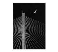 38x26cm/1000pcs Puzzles pour Adultes Forth Crossing Edinburgh Puzzle pour Adultes - Jeu De Réflexion - Défi Difficile Et Stimulant 38x26cm/1000pcs