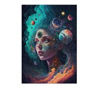 38x26cm/1000pcs Puzzles pour Adultes Galactic Dreamscape -2 Jeux De Puzzle Relaxants Course De Vitesse Manuelle Cadeaux Uniques pour Anniversaire Et Noël 38x26cm/1000pcs