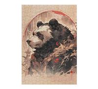 38x26cm/1000pcs Puzzles pour Adultes Panda Bear Jeux De Puzzle Relaxants Analyse Et Logique Cadeaux Uniques pour Un Anniversaire Et Noël 38x26cm/1000pcs