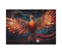 38x26cm/1000pcs Puzzles pour Adultes Phoenix Rising Mythical Artwork -1 Puzzles pour Adolescents Jeux Relaxants Anti-Stress Difficiles Et Stimulants 38x26cm/1000pcs