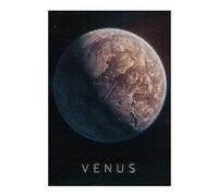 38x26cm/1000pcs Puzzles pour Adultes Planet Venus in Space Jeux De Puzzle Relaxants Analyse Et Logique Cadeaux Uniques pour Un Anniversaire Et Noël 38x26cm/1000pcs