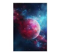 38x26cm/1000pcs Puzzles pour Adultes Space Planet Art Casse-têtes pour Adultes, Jeu De Réflexion, Découpe De Précision, Difficile Et Stimulant 38x26cm/1000pcs