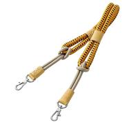 39.37" Sangle de Sac en Corde Bandoulière de Remplacement élégante pour Sacs à Main, fourre-Tout Fermoir en Argent Jaune-Rose