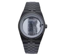 39.5mm Kit Boîtier Montre Intégré Rétro Verre Saphir Loupe Date Acier INOX Mouvement NH35 DIY Modding pour Rolex Datejust/Royal Oak/Tissot PRX