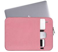 39,6 cm Sac de Protection Housse pour Ordinateur Portable étanche Compatible MacBook Air, MacBook Pro, ASUS Acer HP Toshiba Lenovo Sony Samsung LG Dell MSI Gl62 m Chromebook 39,6 cm 13-13.3 inch Rose