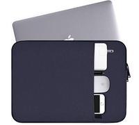 39,6 cm Sac de protection Housse pour ordinateur portable étanche Compatible MacBook Air, MacBook Pro, Asus Acer HP Toshiba Lenovo Sony Samsung LG Dell MSI Gl62 m Chromebook 39,6 cm 13 - 13.3 Inch bleu marine
