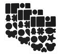 39 Pcs Nylon Patch For Jacket Repair Outerwear Tent Holes In Clothes Sleeping Bags Black