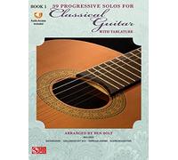 39 Progressive Solos For Classical Guitar Book 1 Tab Book