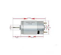 390 DC electronic starter DIY FISHING Boat Air Pump Thread Cutter Juicer 's CAR Hair Dryer Drill 7.4V 12V 24V Repair Tool Parts CZAOINCU(Screw Shaft motor,3.7V 21000rpm)
