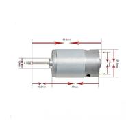 390 DC electronic starter DIY FISHING Boat Air Pump Thread Cutter Juicer 's CAR Hair Dryer Drill 7.4V 12V 24V Repair Tool Parts CZAOINCU(10.2mm Shaft,7.4V 13000rpm)