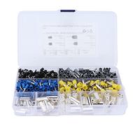390 PCS à sertir Kits de Virole de Fil de cuivre de Haute qualité plaqué étain Anti Corrosion Bornes d'installation Rapide Manchons de connecteur pour câbles Électriciens