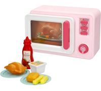 39035 My Home Micro-Ondes De Jeu,Lumière Et Son,Dimensions 20X9X13 Cm,Avec Accessoires,Jouets Symboliques,Jeu De Cuisine,Jeux Pour Garçons Et Filles,Cadeaux Pour Enfants,À Partir