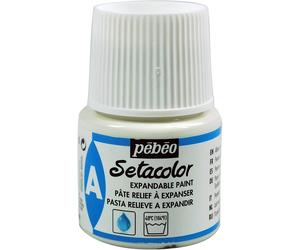 [391016] Pébéo Flacon 45ml Setacolor Auxiliaire textile Pâte à relief à expanser