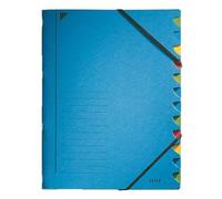 [39120335] LEITZ Classeur trieur, format A4, 12 compartiments Bleu