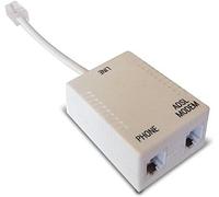 39309 Filtre Adsl Rj45 Vers Câble 2 X Rj11 0,10 M Beige