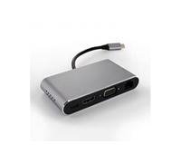Adaptateur USB-C 8 en 1 HDMI, RJ45 Gigabit, 2 x USB-A, VGA, SD/micro SD, USB-C PD