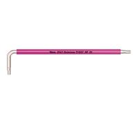 Clés mâles coudées avec fonction de retenue, version longue, acier inoxydable 3967 SXL HF TORX 20 WERA - 05022684001