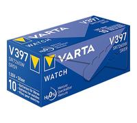 [397101111-10] VARTA Lot de 10 Piles oxyde argent "Watch" V397 (SR59) SR726SW...