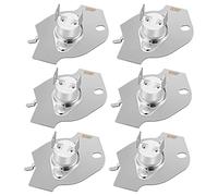 3977393 Lot de 6 fusibles thermiques pour sèche-linge Remplace AP3094244 3399848 PS334299 2651 279816VP, compatible avec Whirlpool & Kenmore, May-tag, Roper