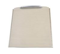 39870905 Porte Couvercle Coulisse Console Centrale Rideau Roulement Remplacement Direct Pour Volvo S80 V70 XC70(BEIGE)