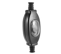 3A 250 V 6Mm éTanche Interrupteur Cordon Interrupteur IP65 Rond Argent Double Coupe Interrupteur Anti-PoussièRe