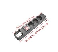 (3AC SOCKET)HiFi Audio Noise Canceling AC Power Filter, Air Conditioner, Support Power Supply, Surge Protector with EU Plugs, Power Strip, 2-10AC Plug