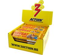 3Action Sports Nutrition Nougat Energy Bar Display Pièces 20x40g