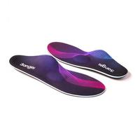 3ANGNI Semelles Orthopédiques Soutien Voute Plantaire, pour Pieds Plats, Fasciite Plantaire, Pied Endoloris, pour Homme et Femme - Taille 37-38 EU