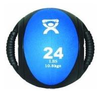 CanDo Médecine-Ball Cando Poignée Double Bleu 10,9 kg