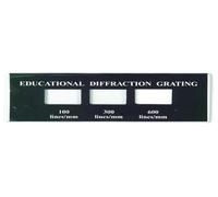 3B Scientific Grilles de démonstration éducatives - pour l'étude de la diffraction optique