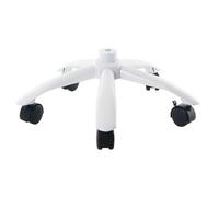 3B Scientific Pied métallique 3B Scientific avec 5 roulettes [XA031] - Compatible avec tous les squelettes 3B et les modèles anatomiques musculaires 3B - Pied en métal pour support de squelette blanc