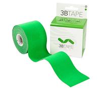 3B Scientific Ruban de kinésiologie 3B Scientific (5m x 5cm) - bande élastique de soutien des muscles et des articulations pour l'exercice, le sport et la récupération après une blessure - Vert