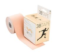 3B Scientific Ruban de kinésiologie (5m x 5cm) - bande élastique de soutien des muscles et des articulations pour l'exercice, le sport et la récupération après une blessure - Beige
