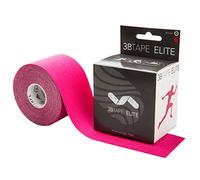 3B Scientific TAPE ELITE Bande Kinésiologique (5m x 5cm) - Bande élastique de soutien des muscles et des articulations pour l'exercice, le sport et la récupération après une blessure - Rose