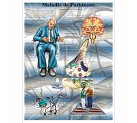 3B Scientific VR2629L Planche Anatomique, Maladie de Parkinson