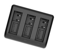 3Battery Station de chargement de batterie Hub Smart Chip Protections LED en temps réel pour batterie Action 5Pro/4/3