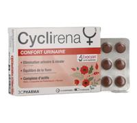 3C Pharma Cyclirena Confort Urinaire 15 Comprimés + 15 Gélules