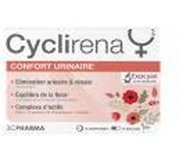 3C Pharma Cyclirena Confort Urinaire 15 Comprimés + 15 Gélules - Boîte 15 comprimés + 15 gélules
